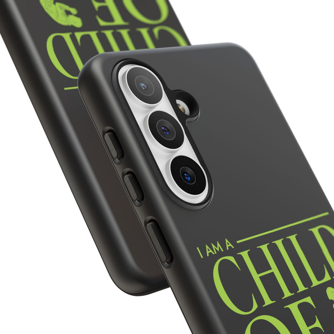 Phone Case — "I Am a Child of God" Religious Protective Cover (John 1:12)