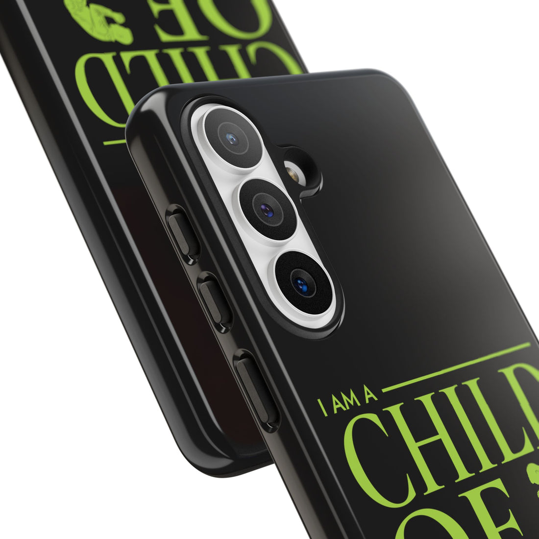 Phone Case — "I Am a Child of God" Religious Protective Cover (John 1:12)