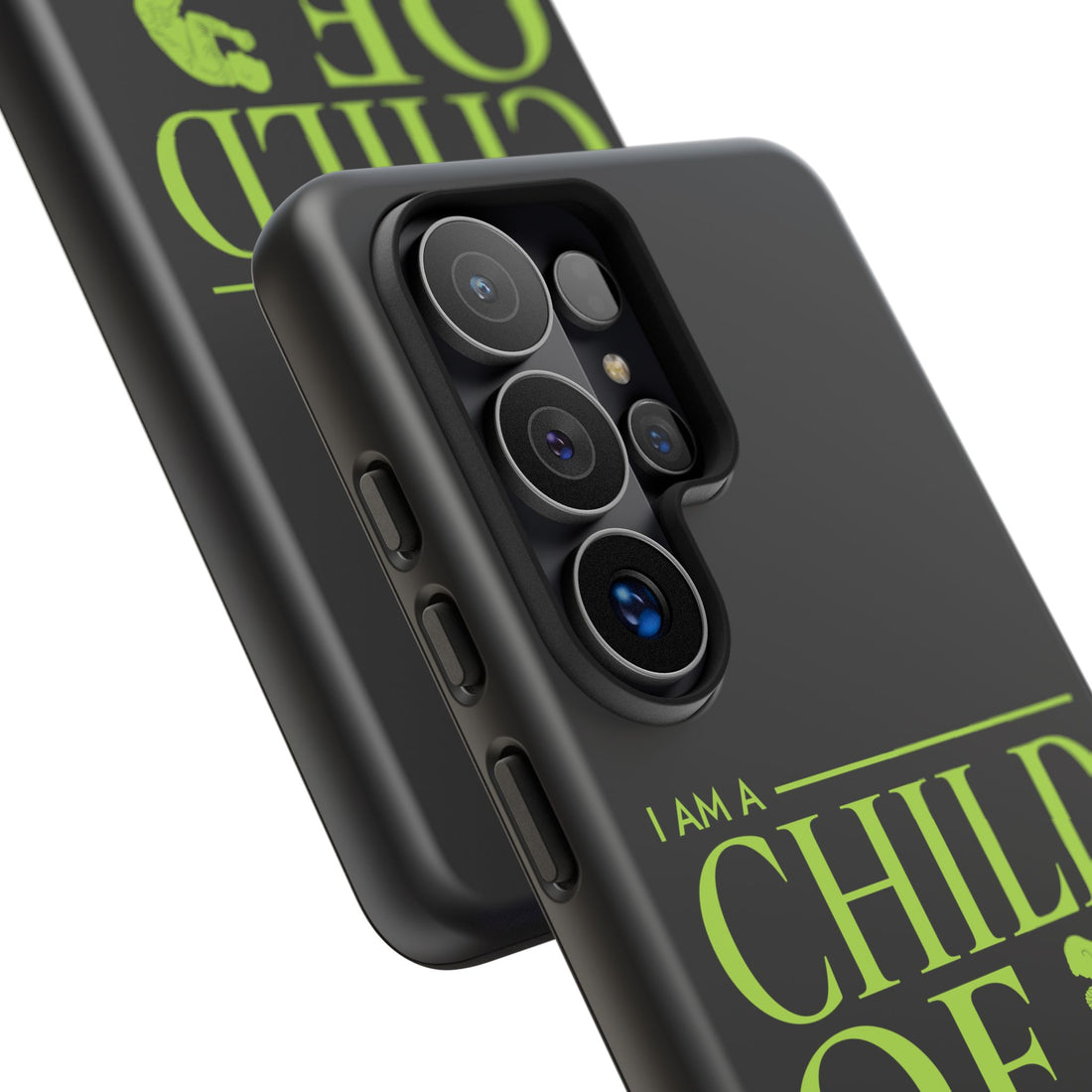Phone Case — "I Am a Child of God" Religious Protective Cover (John 1:12)