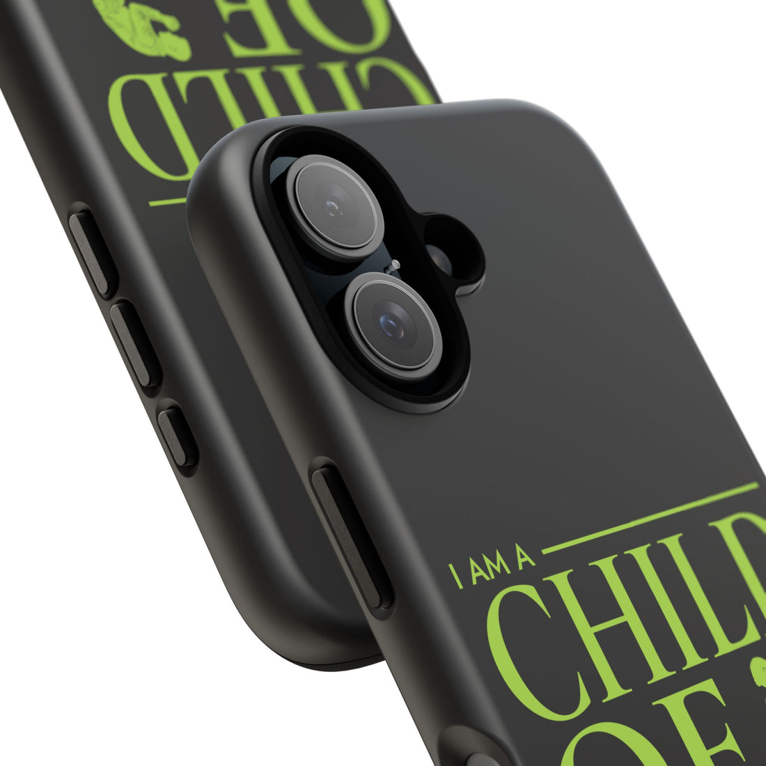 Phone Case — "I Am a Child of God" Religious Protective Cover (John 1:12)