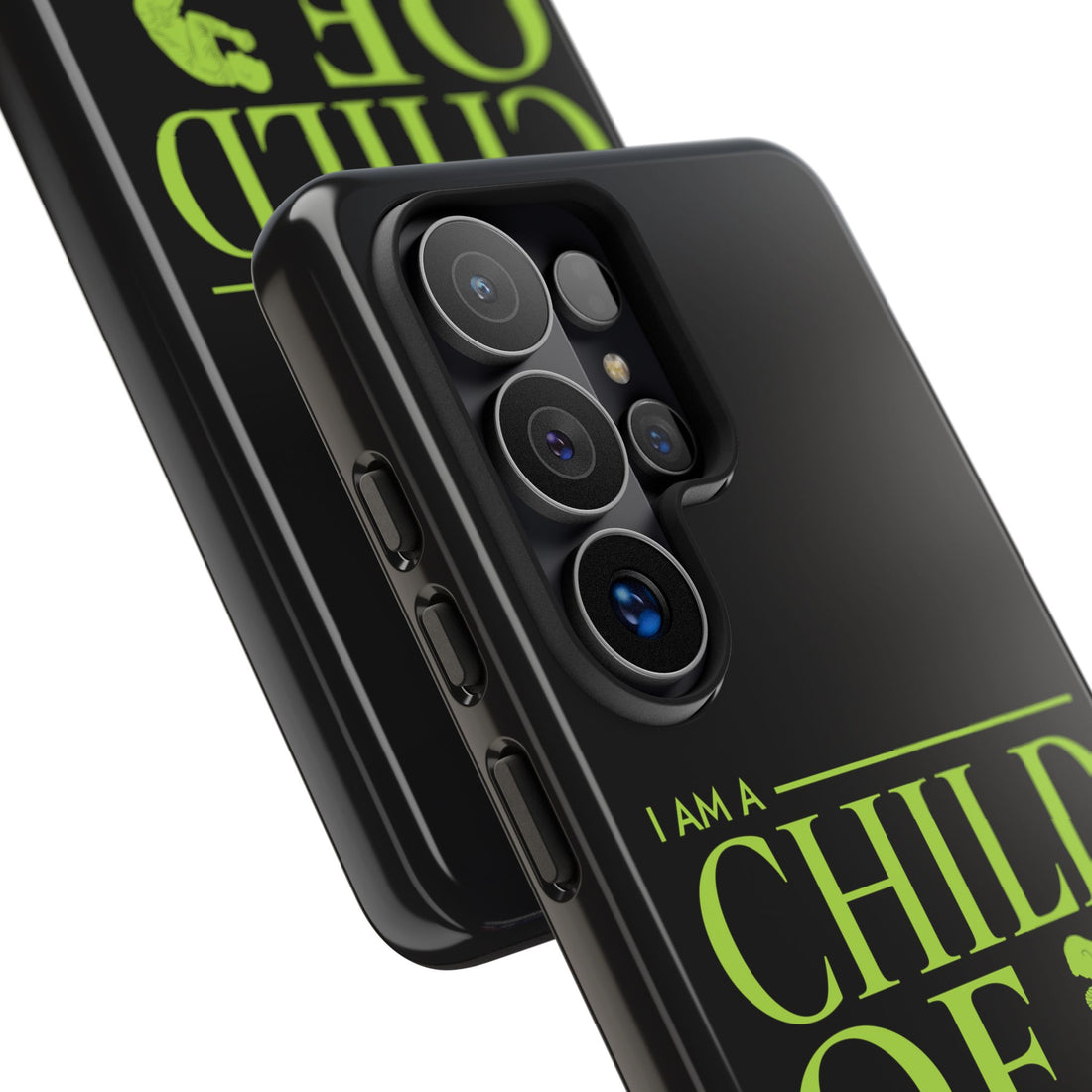 Phone Case — "I Am a Child of God" Religious Protective Cover (John 1:12)