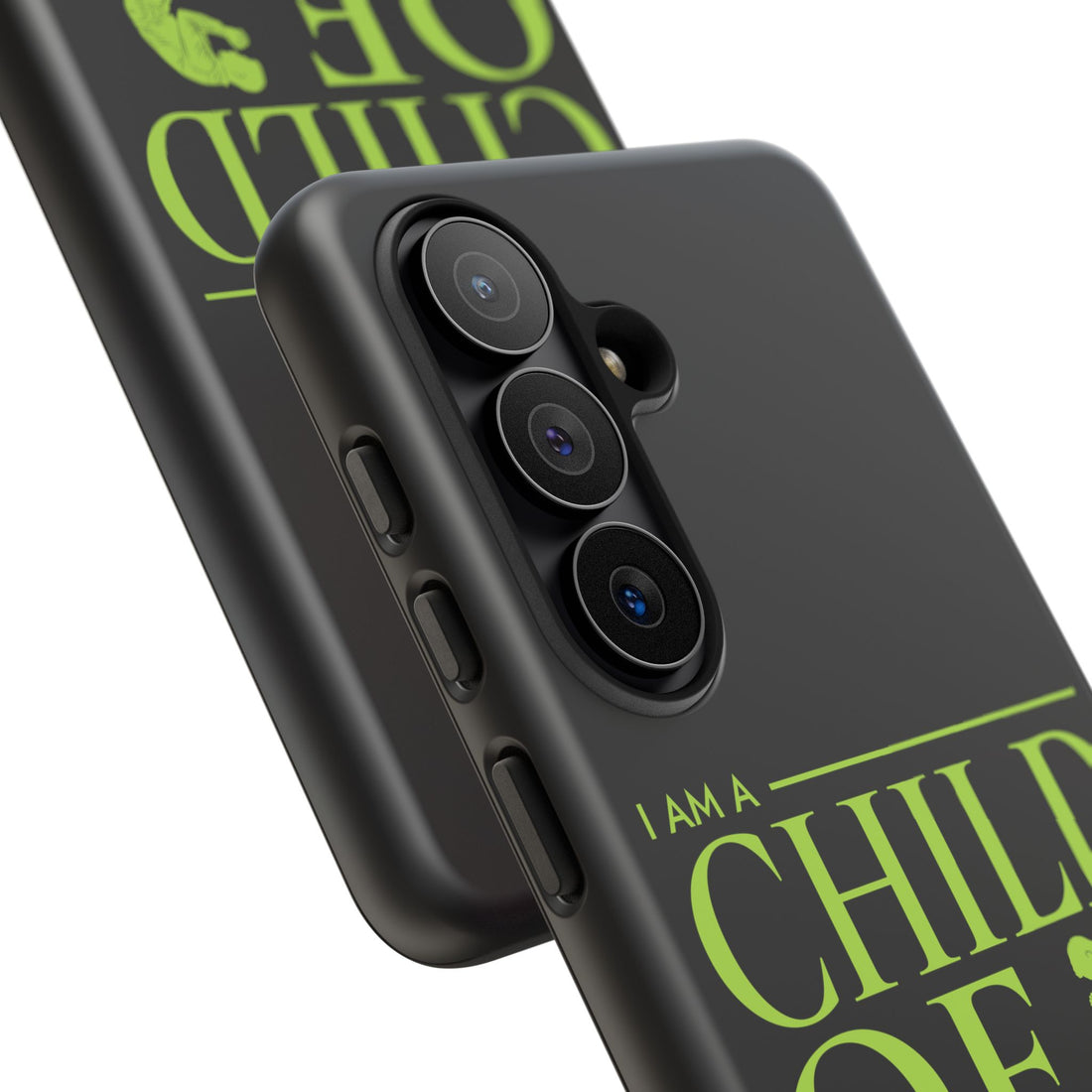 Phone Case — "I Am a Child of God" Religious Protective Cover (John 1:12)