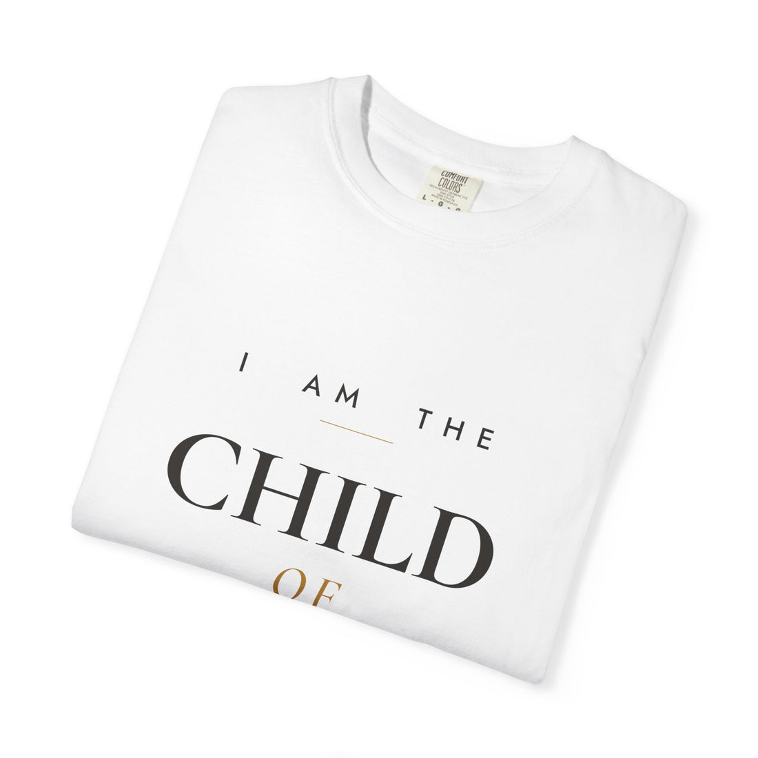 I Am the Child of God Tee — White